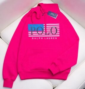 Pink Ralph Lauren Hoodie