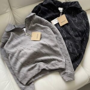 Marble Pattern Fleece Tops