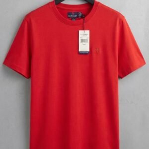 Assn. Tonal Logo Crew Neck T-Shirt (Bright Red)
