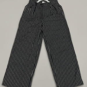 Striped Wide-Leg Trousers