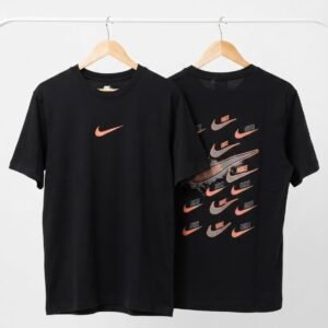 multi-swoosh t-shirt Black