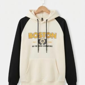 Boston Est. 1983 Raglan Colorblock Hoodie